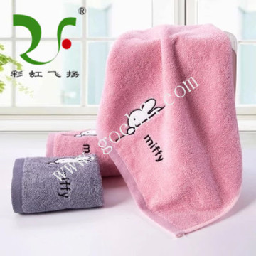 thickening 100% cotton cartoon face cloth for kids