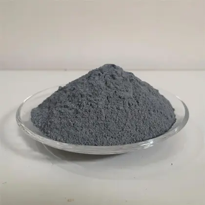 Highly active microsilica for semiconductor field