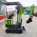 Mini Excavator Size vend l'Amérique du Nord en taille