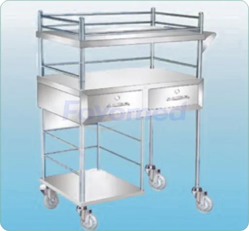 Stainless Steel Dressing Change Trolley-II Types
