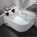 Double Person Acrylic Whirlpool Massage Bathtub