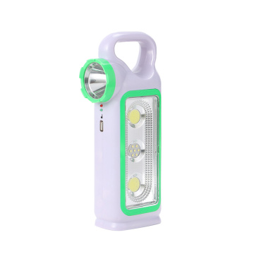 Lâmpada de emergência solar portátil