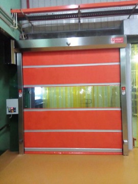 PVC High Speed Door Folding-up Door Rapid Door