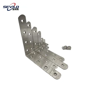 Stainless Steel Metal Shelf Support Angle Corner Bracket - Heavy Duty Shelf Bracket