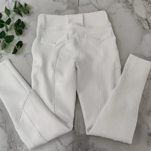 White Winter Fleece Jodjpur Breeches