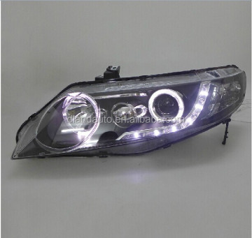 DLAND 2008-2011 CIVIK 8 ANGEL EYE LED HEADLIGHT WITH TEAR EYE AND BI-XENON PROJECTOR V2