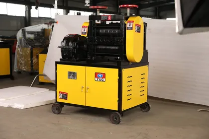 4-12mm scrap rebar straightening machine, bar/iron straightening machine