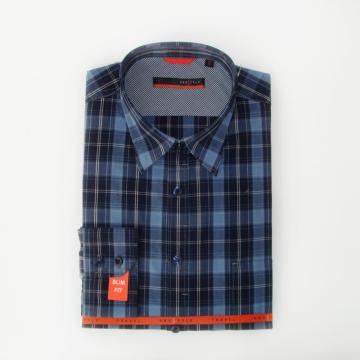 Camicie casual a strisce slim fit da uomo casual