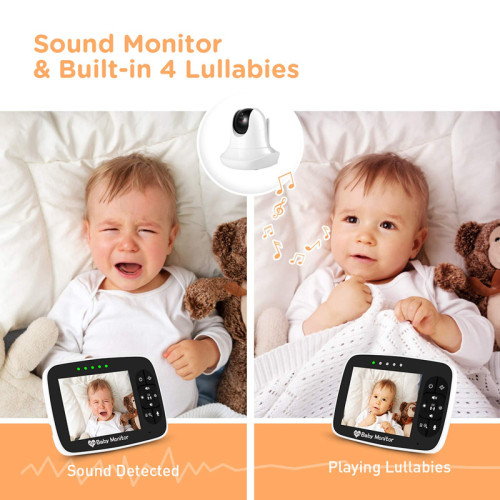 Pan Tilt Digital Video Baby Monitor