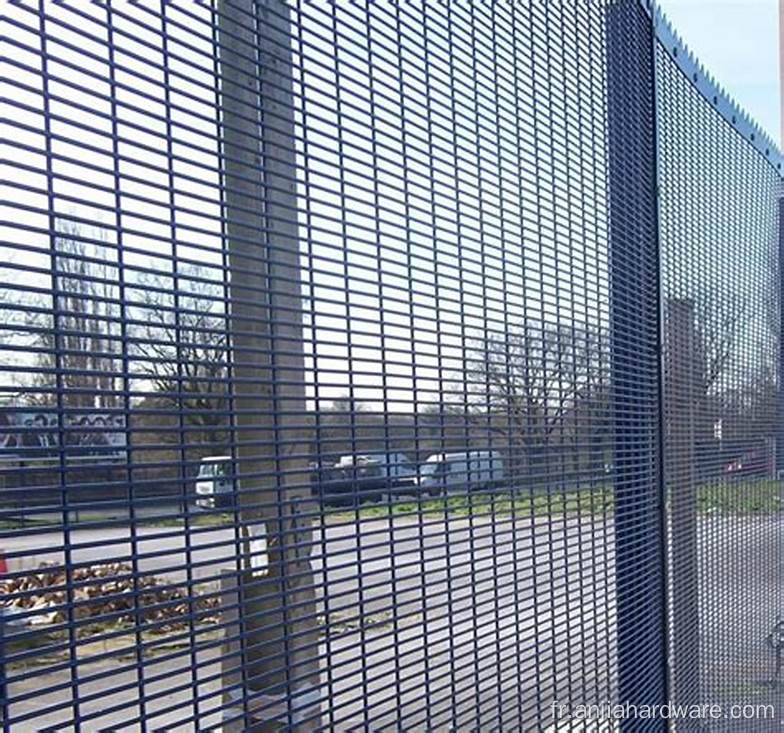Galvanisé à chaud durable 358 clôtures pour la prison