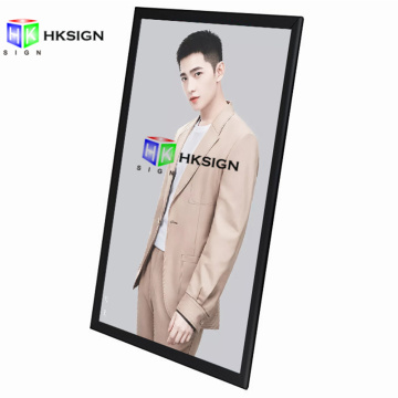 A1 Cloth Store Wall Mount led Poster Picture Backlit Frame Light Box Sign Ads Display Board
