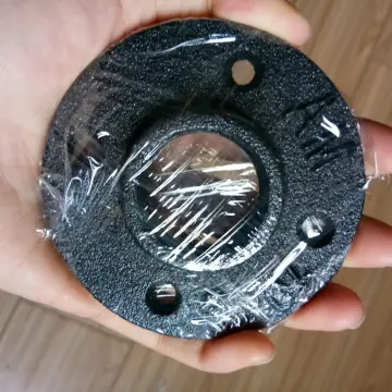 Never rust black color iron floor flange 1/2