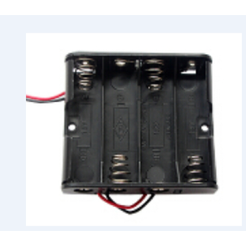 4 x 1,5V AA Batterilhållare Case Box Wire Leads