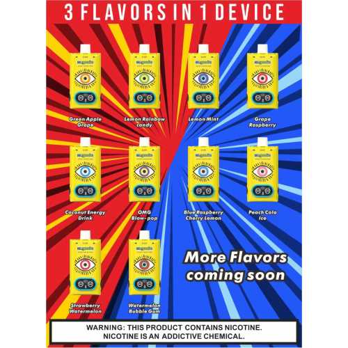 Sabores de mezcla desechables para vapeo Mr.Goodie 60000Puffs