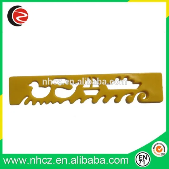 Yellow Animal Shape Straight Ruler