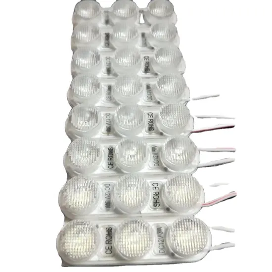 LED Module Lights: 1.5W, DC 12V, 3030 Chip, 3 LEDs - Ideal for Advertising Box Decoration, Motorbike, Shop Window, and Signage