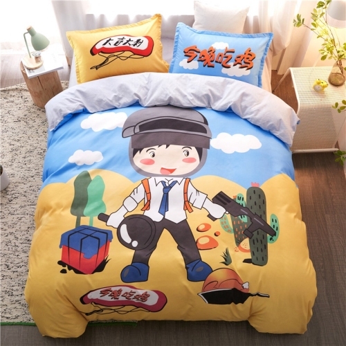 New design polyester printed kids bedsheets wholesale cheap