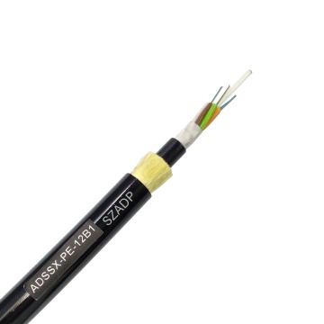 ADSS Cable All-Dielectric Double Jacket Aerial Installation 150m 48-Fiber Optical Cable