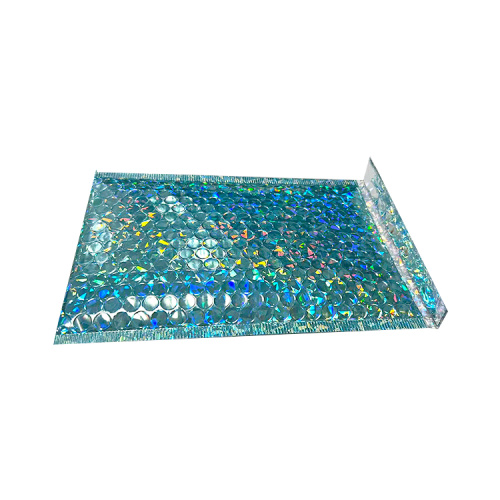 Holographic Metallic Bubble Envelope Bags