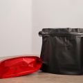 Diamond shape coffee zipper bag