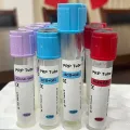 Tubo PrP descartável para coleta de sangue a vácuo médico