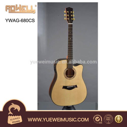 Acoustic guitar 40" YWAG-680CS