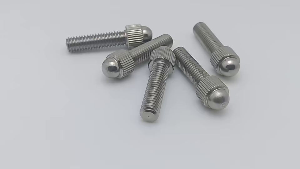 303 Stainless Steel round Head Adjusting Screw Custom Size Machine Screw