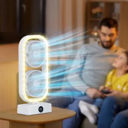 Small Double Tower Fan