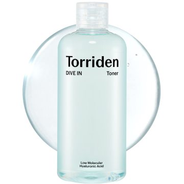 Torriden DIVE IN Low Molecular Hyaluronic Acid Toner - 300ml Korean Vegan Face Toner for Wholesalers