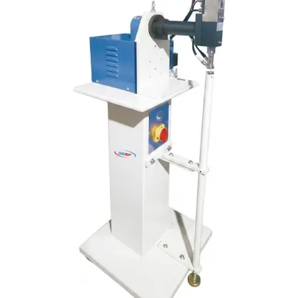 Vertical handbag and luggage hammer leveling machine (silent type) LZ-817