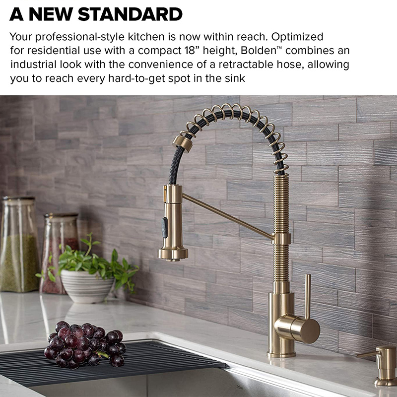 High End Top Rated Pull Out Kitchen Faucets