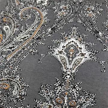 Rayon Span Oe Print Fabric