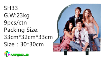 Sublimation Slate Rock,Heat Transfer Photo Rock SH33