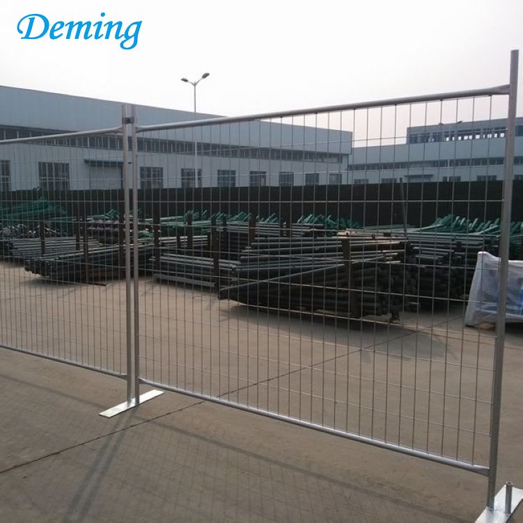 Galvanized/pvc Welded Wire Mesh Temporary Fence
