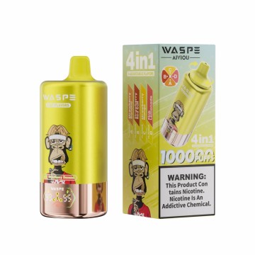 Waspe sekali pakai 100k puff 4in1 vape