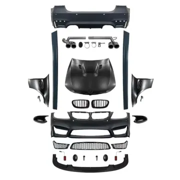 05-08 BMW 3 Series E90 Pre-Modified M4 Crossover Bumper and Grille Kit