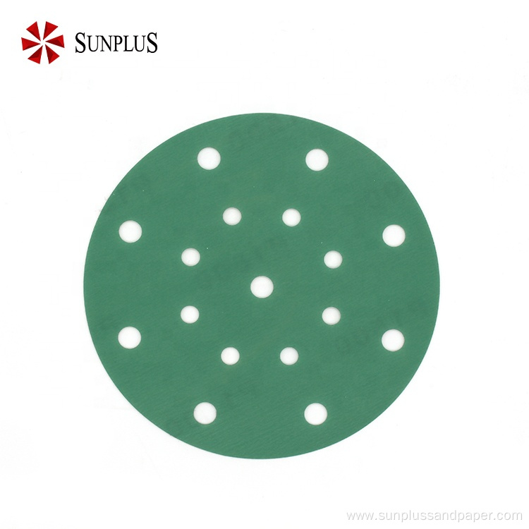 Aluminum Oxide PSA Abrasives Discs Velcro Sanding Film