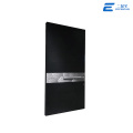 Elegante puerta de aluminio fundido con eje desplazado