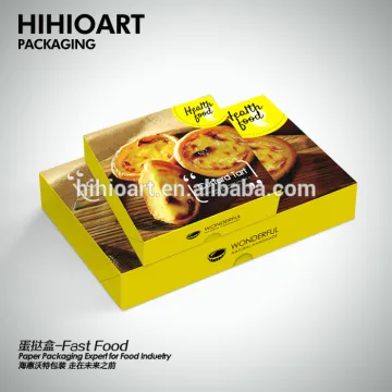 2016 New Style Egg tart boxes