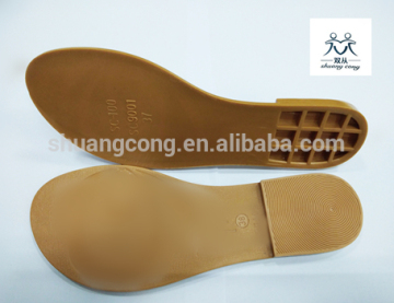 SC-100 PVC sole China factory lady spring shoe cheap outsole