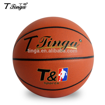 7# Tinga 8 Panels Rubber CPU basketball standard basketball size 7
