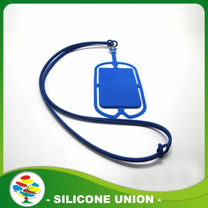 Promotional Silicone Smart Phone Case With Lanyard
