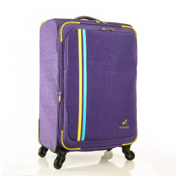 Comfortabele nylon reisbagage met trolley
