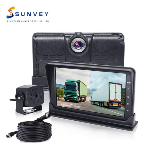 Loop Recording Dual Lens  DVR Monitor