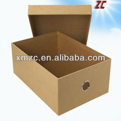 Hight Quality Hot Sale Cardboard Shoe case with Lid Factory Direct Sale