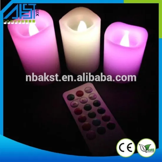 Low Price High Quality Paraffin Wax Led Decoration Candle