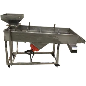 Stainless Steel Bucket Conveyor with Cocoa Bean Vibrating Separator