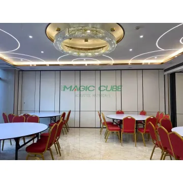 Interior decoration acoustical movable hall dividers