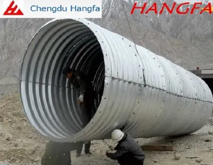 anticorrosion corrugated steel pipe