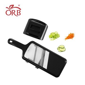 Adjustable Kitchen Vegetable Slicer Mandolin with Manual Blades